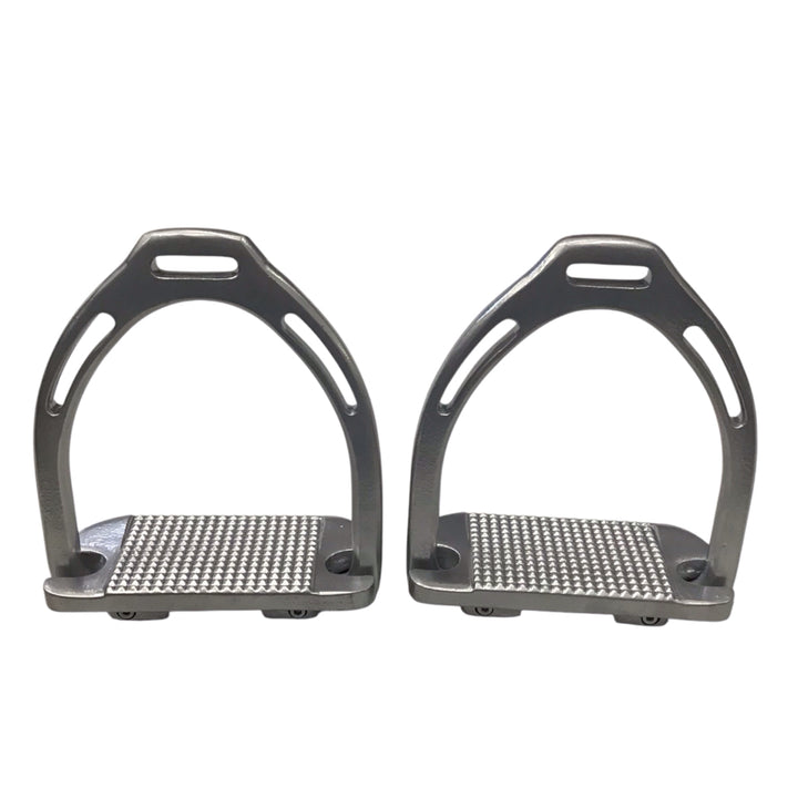 4.5" Aluminum Wide Base Stirrups New - H