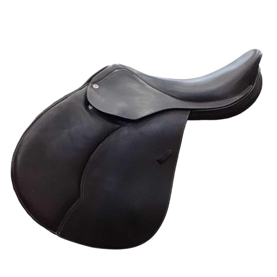 18" Beval Solaris Medium/Wide Used Hunter/Jumper Saddle - H