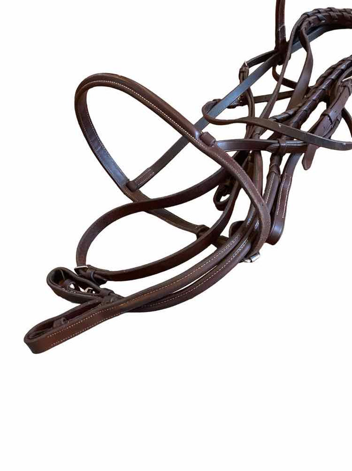 BRIDLEWAY Fancy Stitched Bridle w/Reins USED B