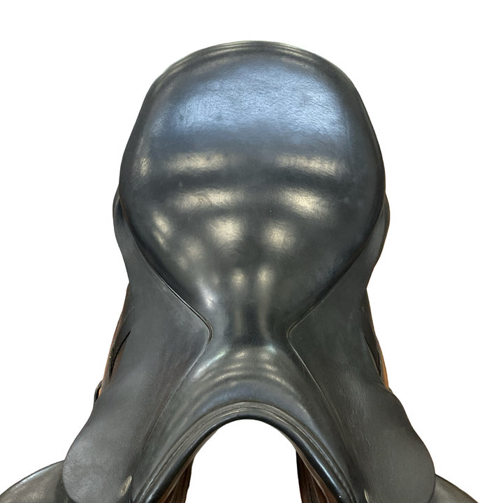 17.5" Custom Saddlery Wolfgang Omni Narrow Used Dressage Saddle