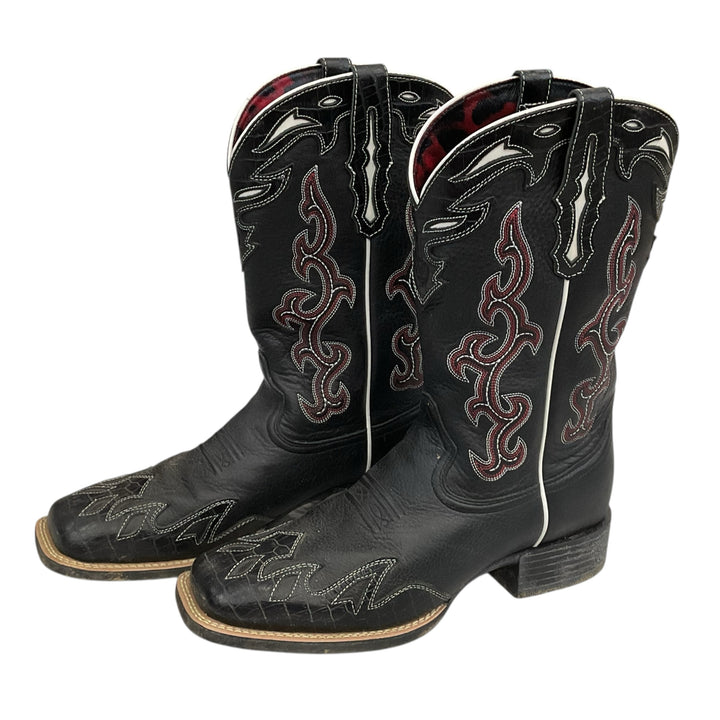 Ariat Women's 9.5 Sidekick Western Boot Black Used - H