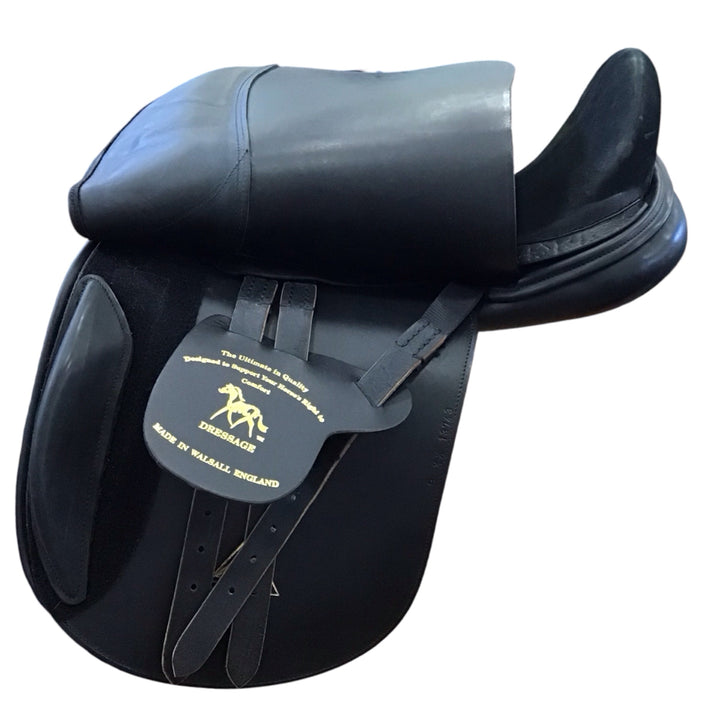 17" Balance by Frank Baines Nexus XX-Wide Hoop Used Dressage Saddle - H