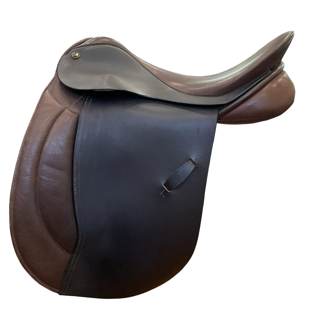 18" Derby House Wide Used Dressage Saddle
