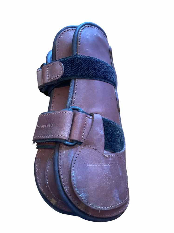 DEVOUCOUX MD Leather/Velcro Tendon Boots USED B