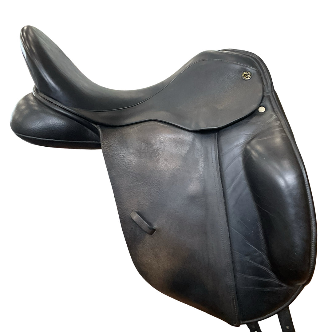 17.5" Trilogy Verago Elite Med/Wide Used Dressage Saddle