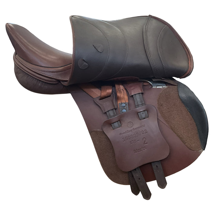 17" Pegasus Butterfly Marla Narrow Used Hunter/Jumper Saddle