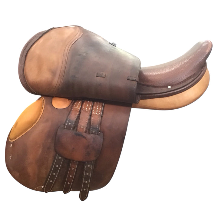 16.5" Crosby California Prix Des Nations Medium Used Hunter/Jumper Saddle - H