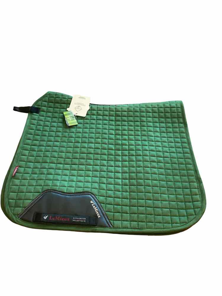 LEMIEUX new large green dressage saddle pad B