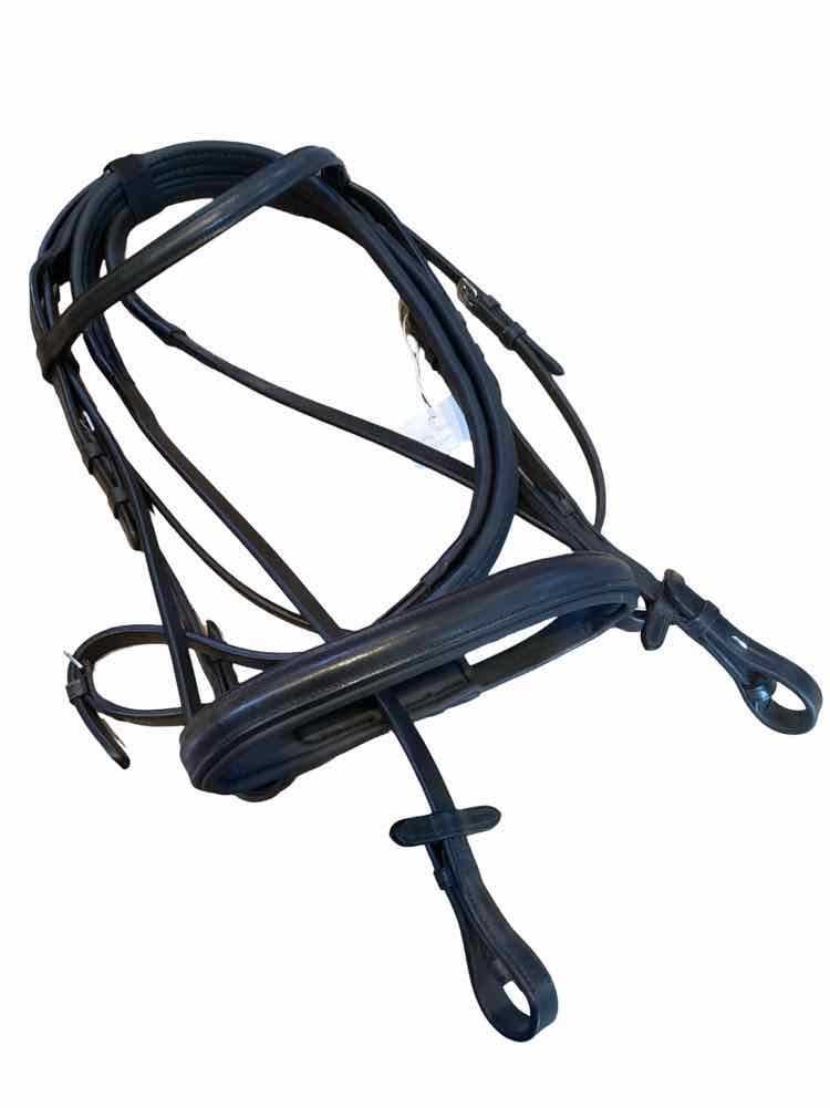 Thinline new pony black snaffle bridle B