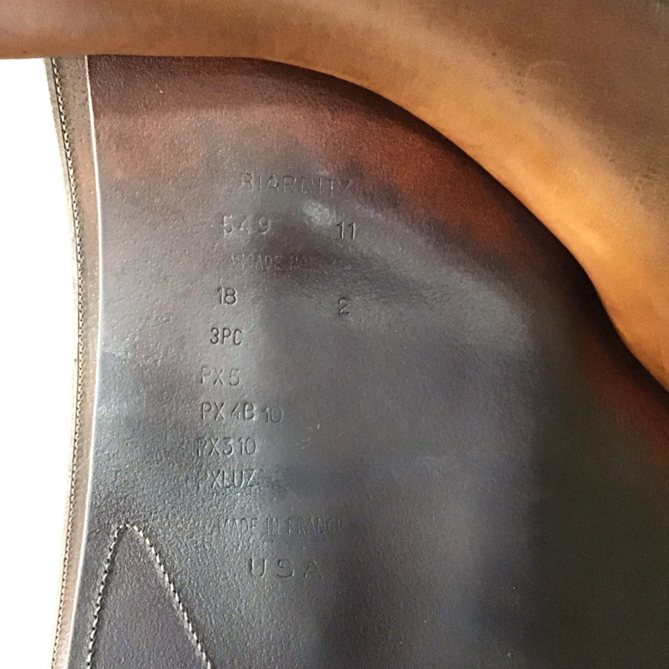 18" Devoucoux Biarritz Medium Used Hunter/Jumper Saddle - H