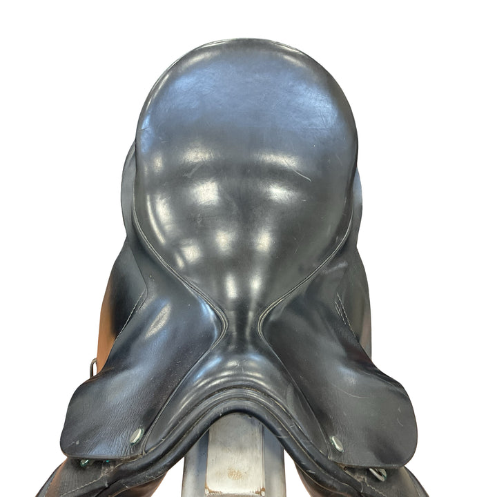 17.5" County Competitor Med/Wide Used Dressage Saddle - H