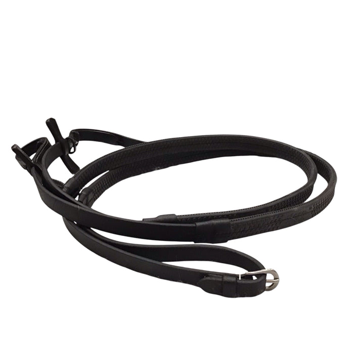 50" Kris Rubber Reins Like New - H