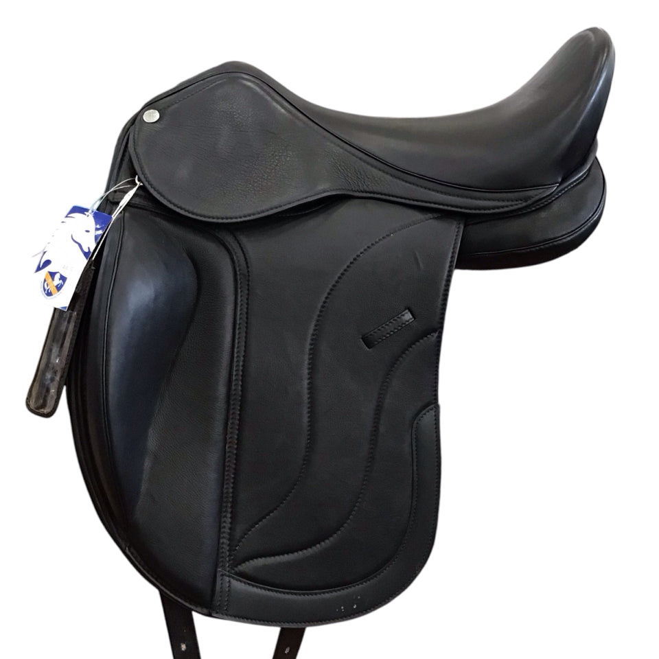 17.5" Royal Heritage Fauna Adjustable New Dressage Saddle - H