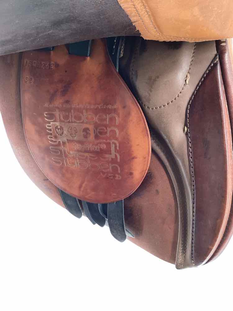 19" Stubben used all purpose saddle B