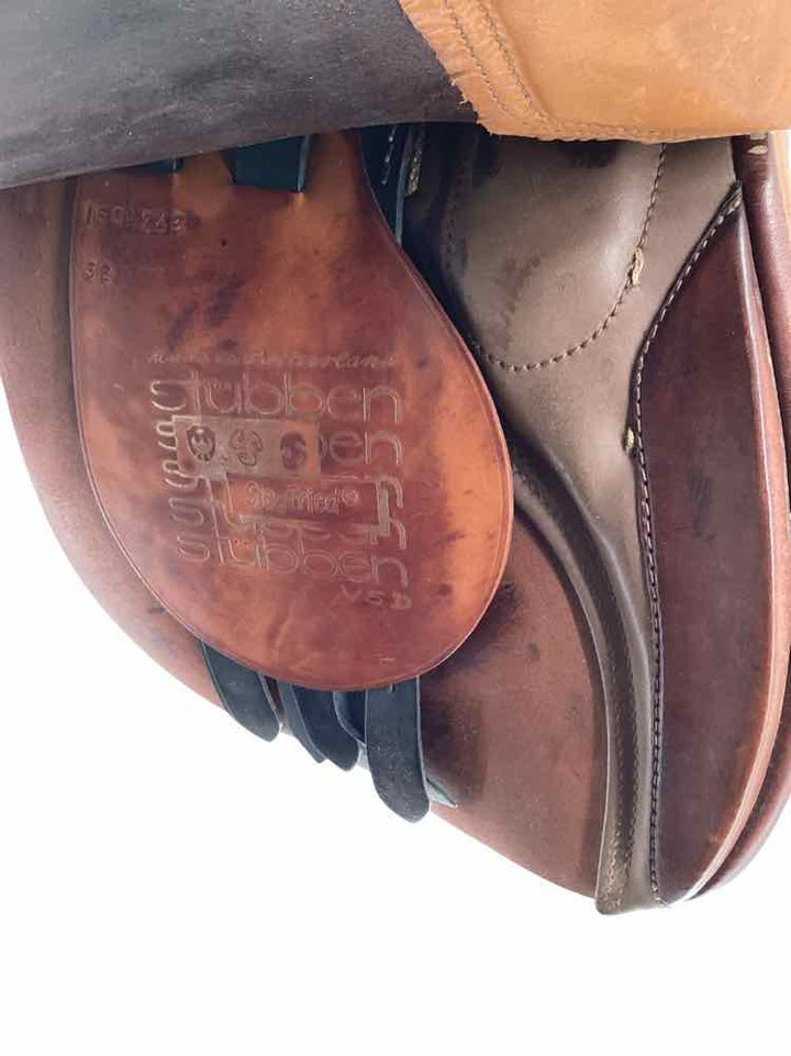 19" Stubben used all purpose saddle B