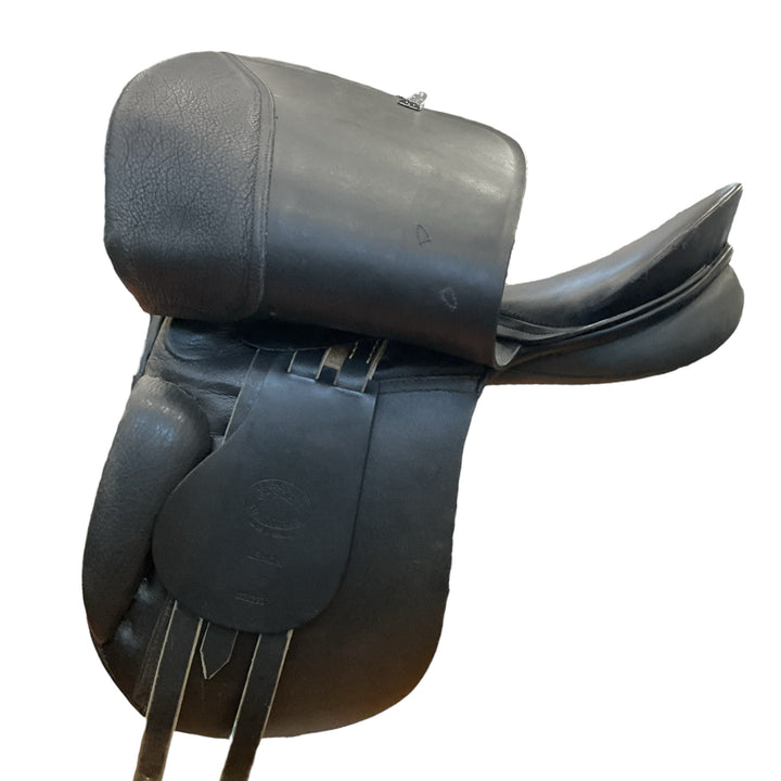 17.5" Passier Lenox 27.5cm Medium Used Dressage Saddle - H