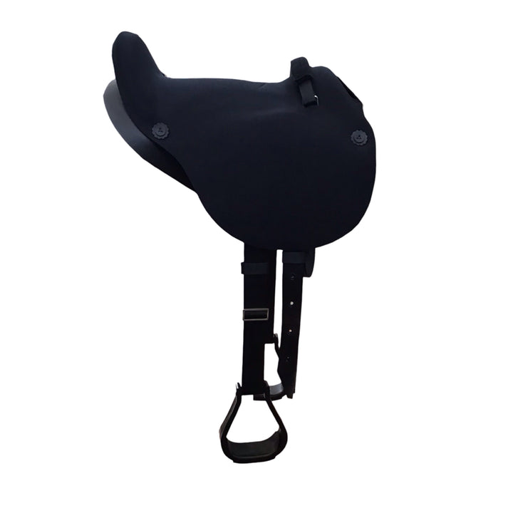 16"-17" Mustang Soft Ride Used Saddle - H