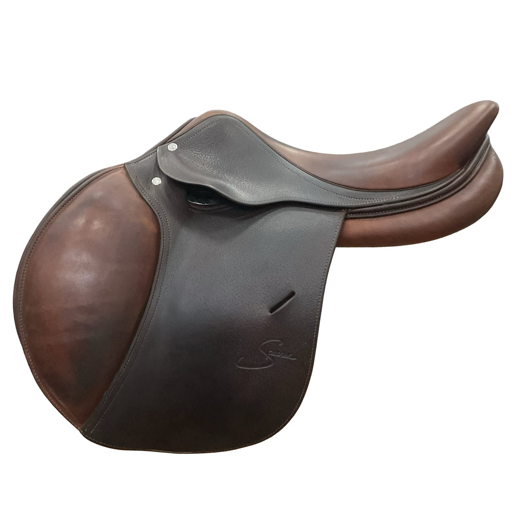 17.5" Antares Spooner Wide Used Hunter/Jumper Saddle