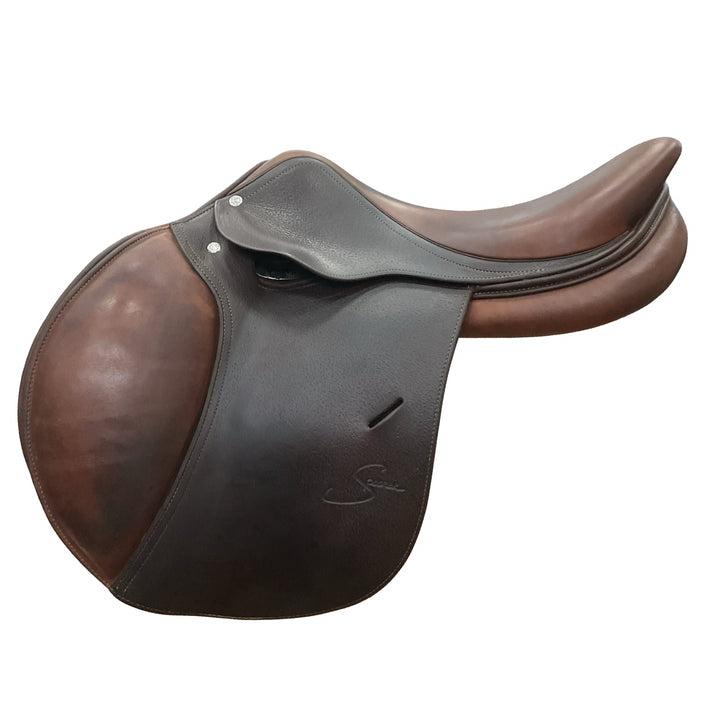 17.5" Antares Spooner Wide Used Hunter/Jumper Saddle