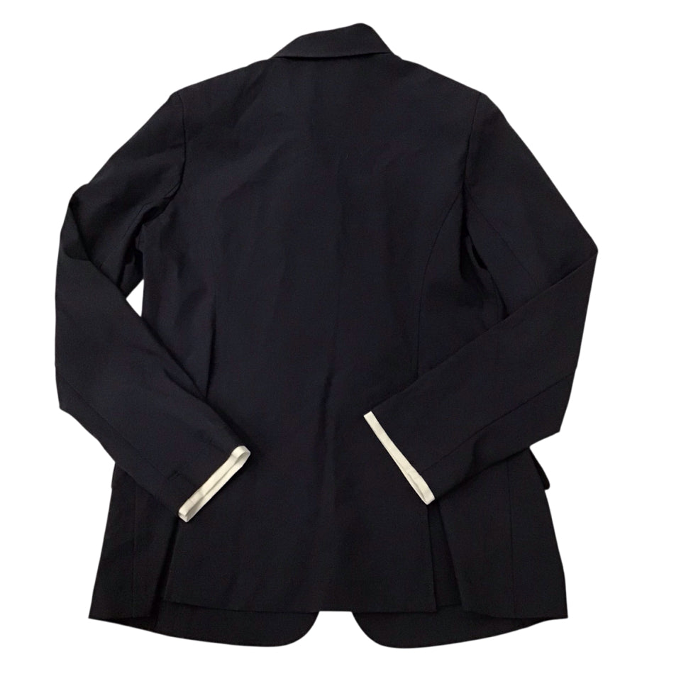 Charles Ancona Women's 18 Classic Show Coat Navy Used - H