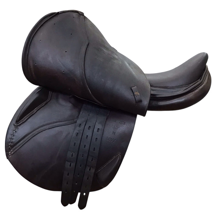 16" Beval Solaris Med/Wide Used Hunter/Jumper Saddle - H