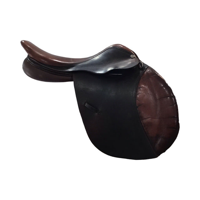 16.5" Pessoa Rodrigo Wide Tree Used Close Contact Saddle - C