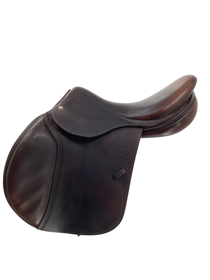 17" Devoucoux used close contact saddle