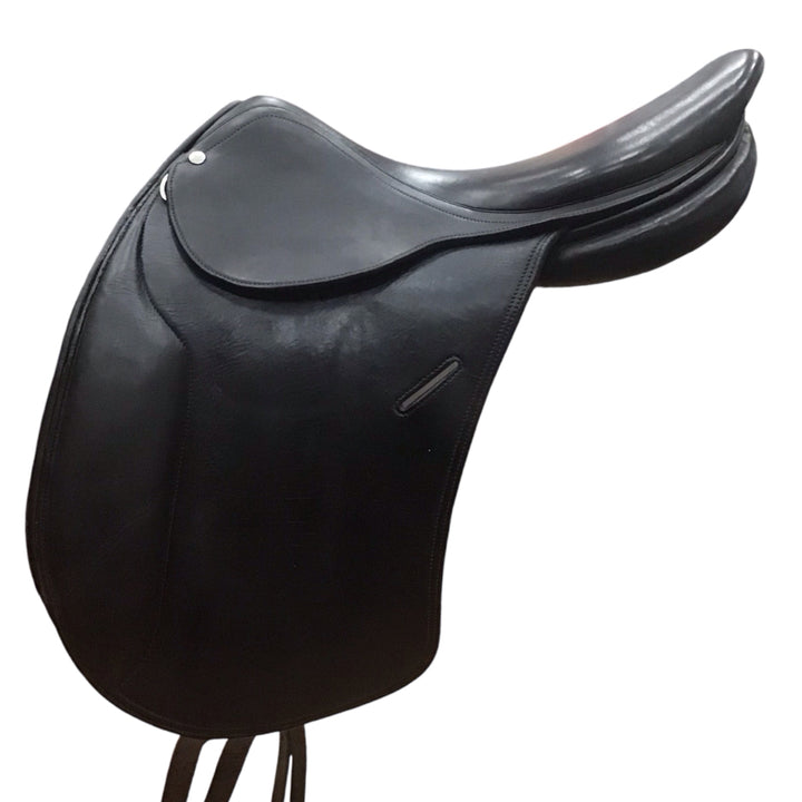 17" Macel Samba Medium Used Dressage Saddle - H