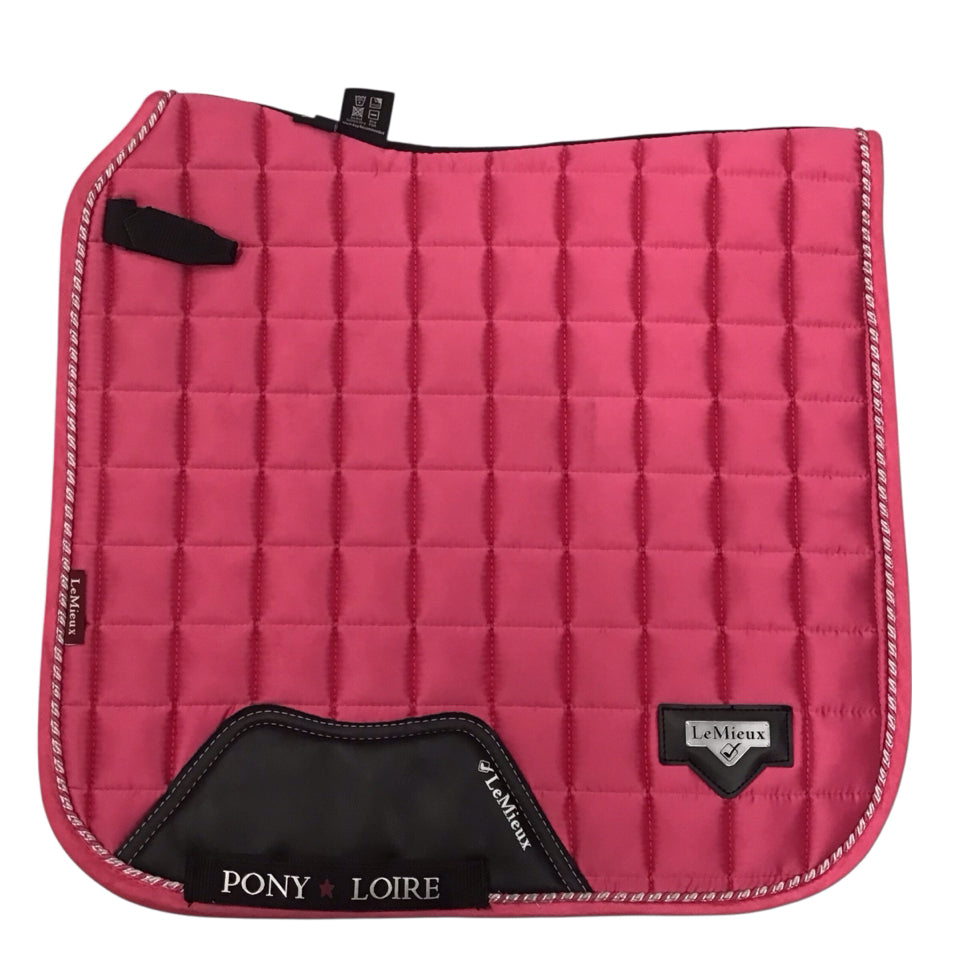Lemieux Pony Loire Dressage Saddle Pad Watermelon Used - H