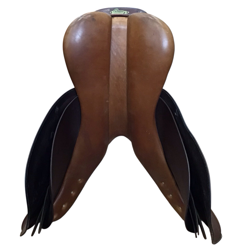 18" Pessoa Rodrigo Wide Used Hunter/Jumper Saddle - H