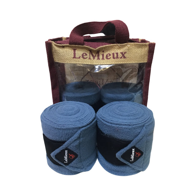 LEMIEUX Luxury Ice Blue Polo Wraps NEW B