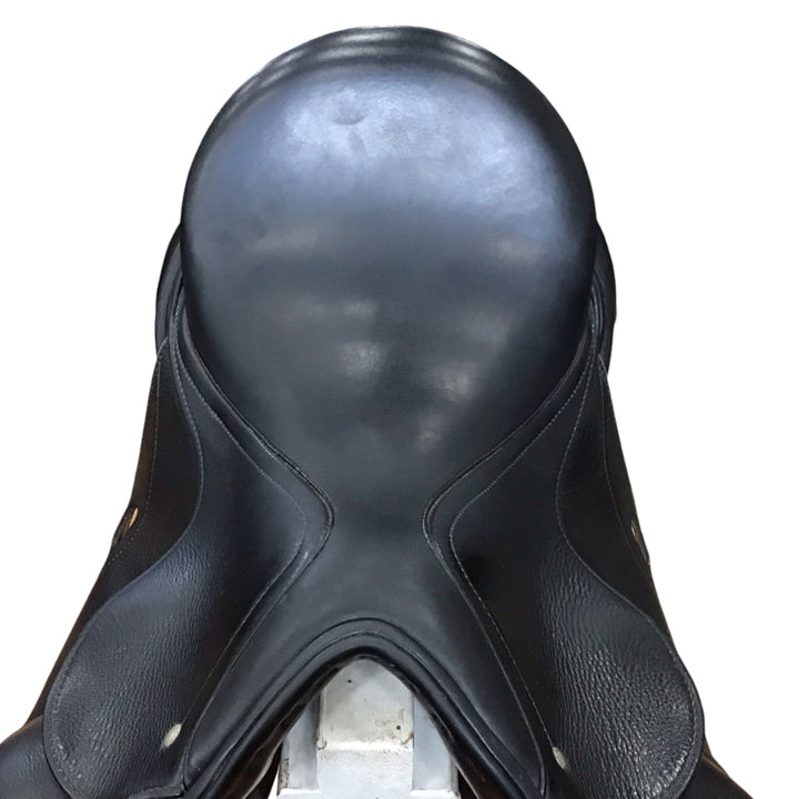 17" Schleese JES Ride International Elite Medium Used Dressage Saddle - H