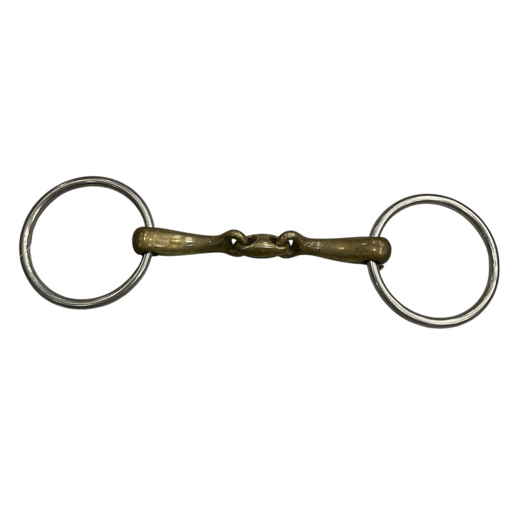 Herm Sprenger 5" KK Ultra Loose Ring Lozenge Snaffle Used - H