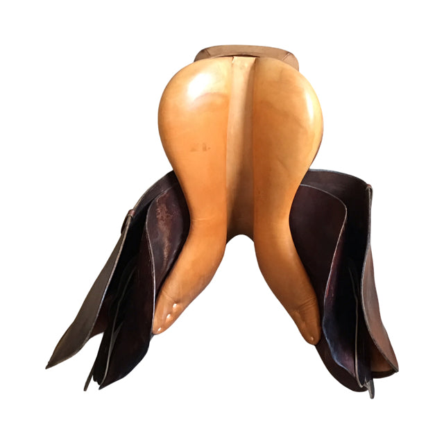 17.5" Stateline Medium Tree Used Close Contact Saddle - C