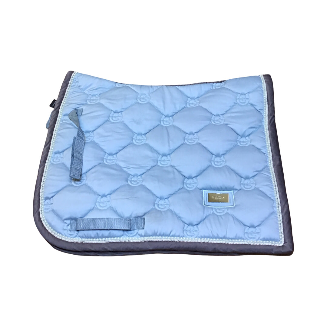 Equestrian Stockholm Blue Ice Pearl Dressage Pad Used