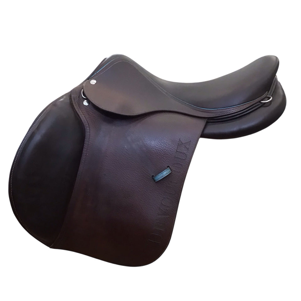17" Devoucoux Biarritz O Medium Used Hunter/Jumper Saddle - H