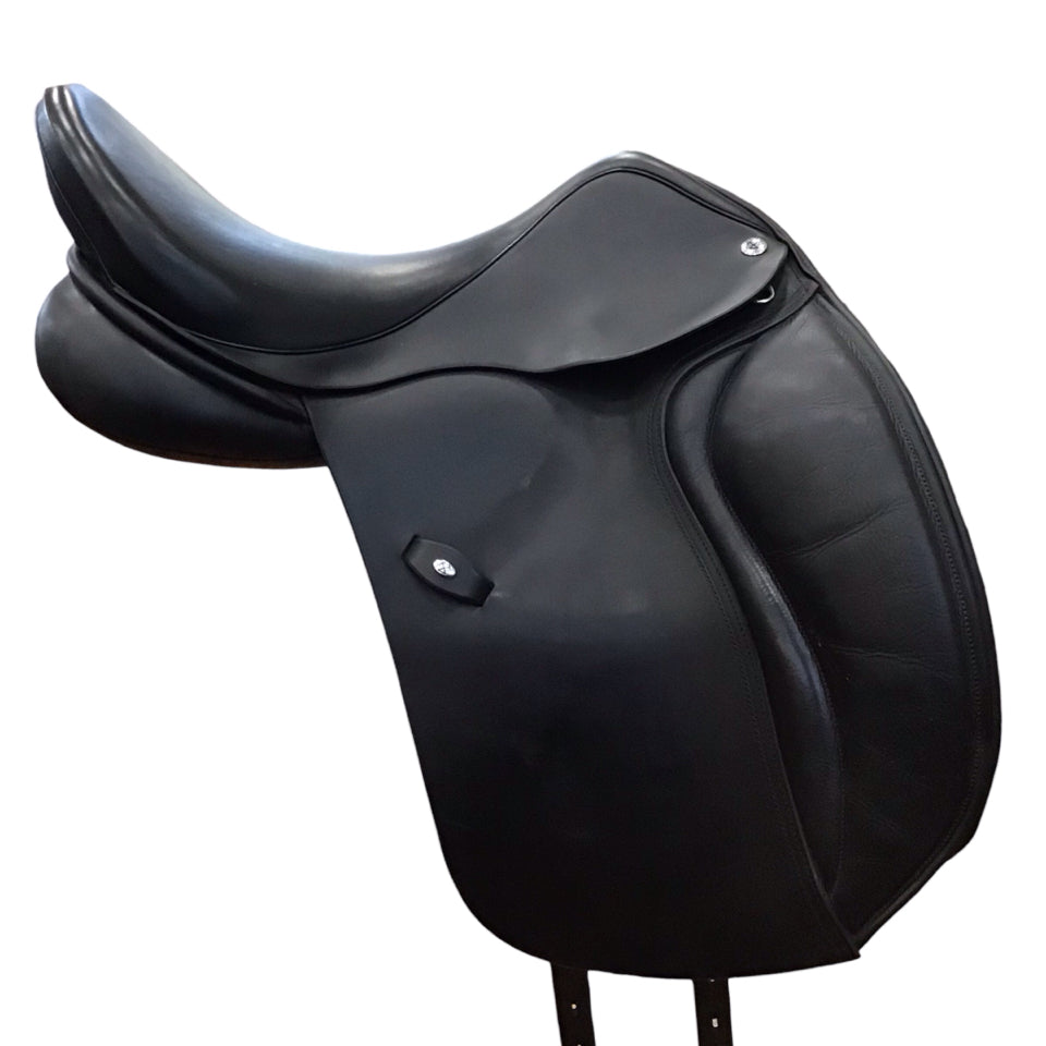 18" Ideal Technical & Traditional (T&T) Adjustable Used Dressage Saddle - H