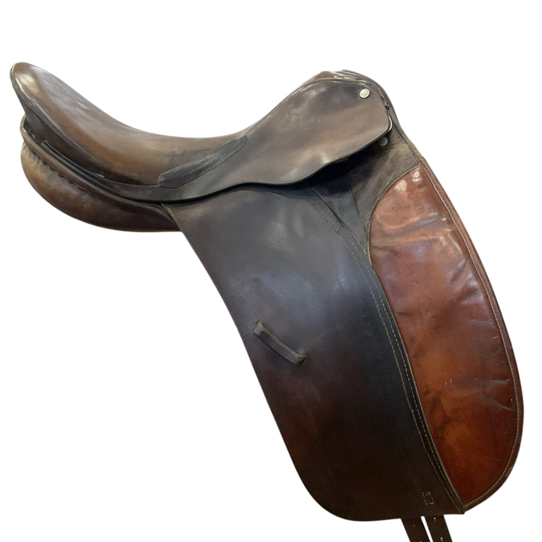 17" County Wide Used Dressage Saddle - H