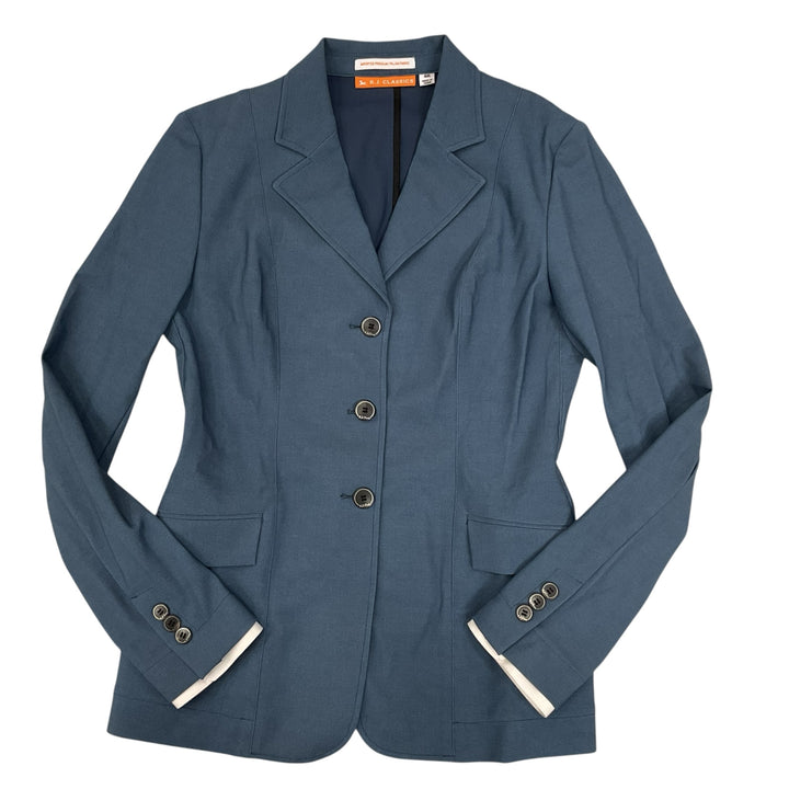 RJ Classics Women's 6R Monterey Show Coat Blue Weave Like New - H