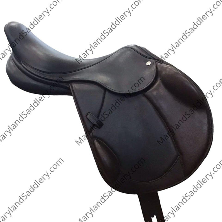 17.5" Dover Circuit Premier Medium/Wide Used Hunter/Jumper Saddle - H