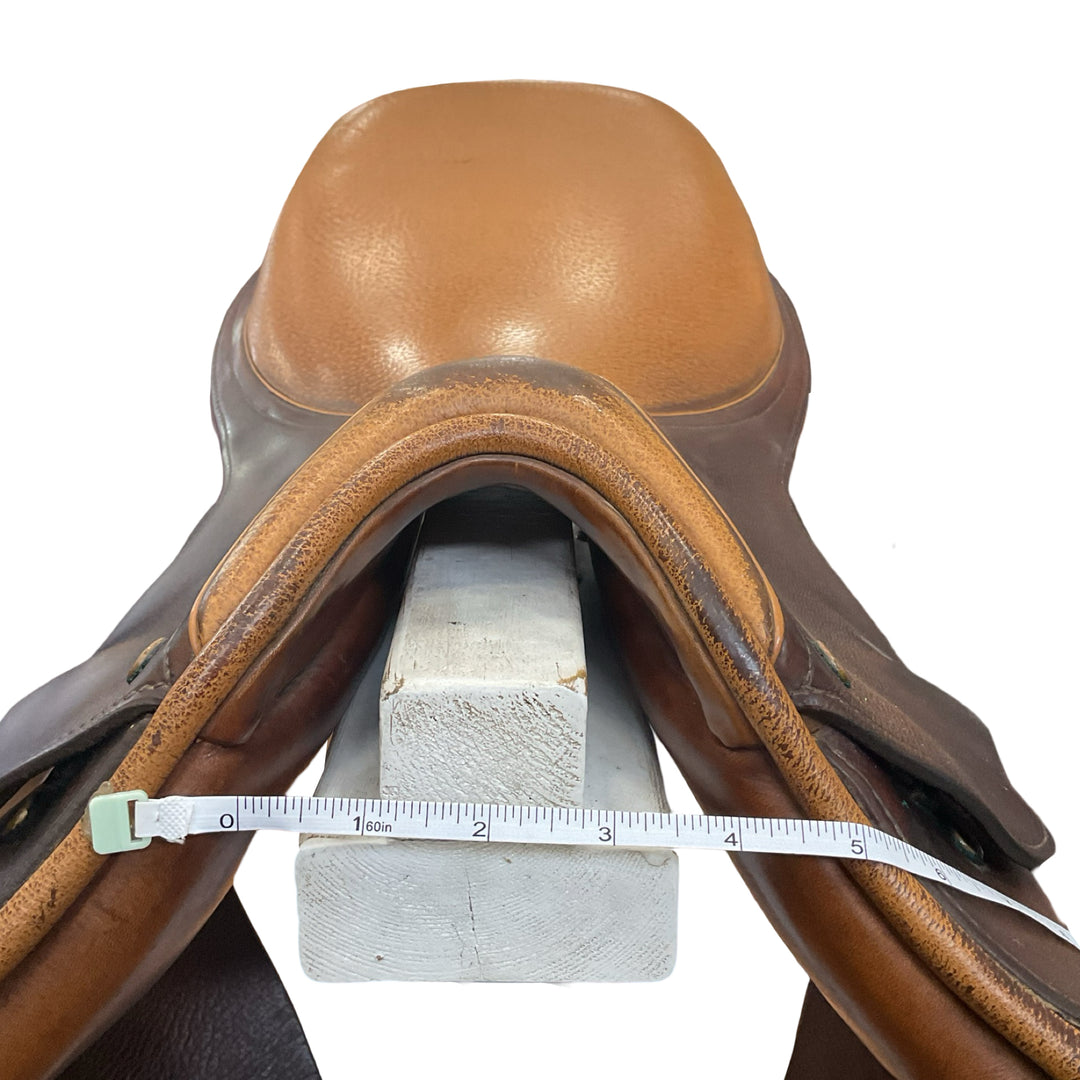 16.5" Pessoa Med/Narrow Used Hunter/Jumper Saddle