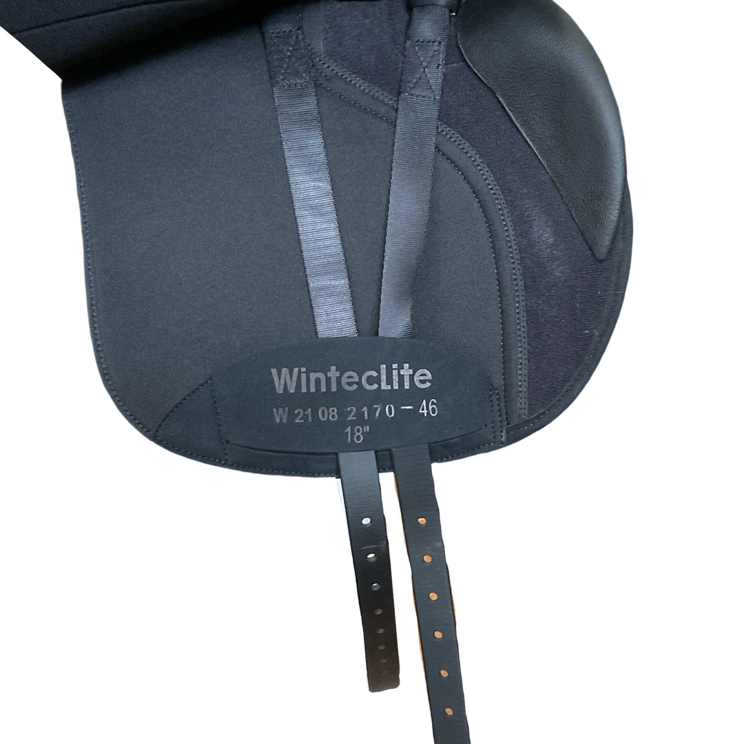 18" Wintec Lite D' Lux Adjustable Demo Condition All Purpose Saddle