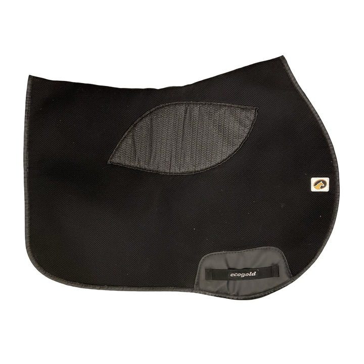 Ecogold The Leaf Jumper Saddle Pad w/ Memory Foam Black Used