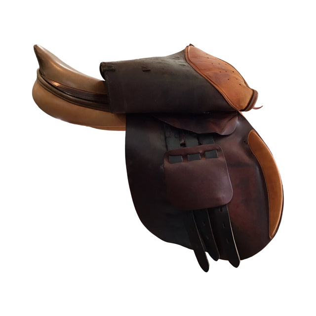 17.5" Stateline Medium Tree Used Close Contact Saddle - C