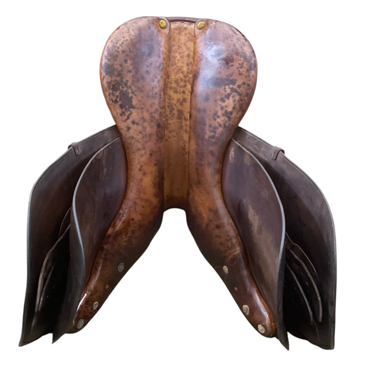 17" Hermes Steinkraus Narrow Used Hunter/Jumper Saddle - H