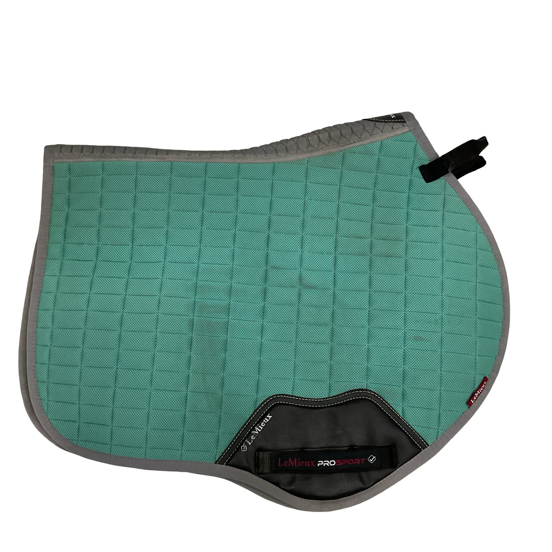 LeMieux All Purpose Pro Sport Large Saddle Pad Turquoise Used - H
