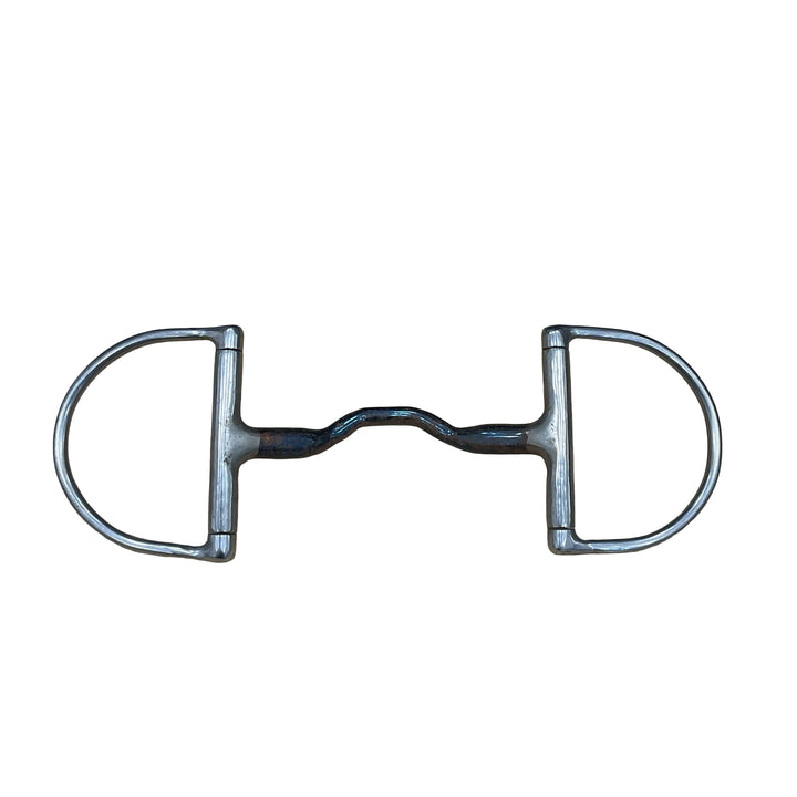 Bombers 4.75" Straight Bar D Ring Snaffle Used