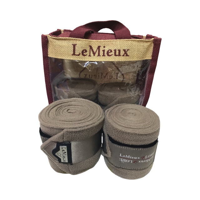 LEMIEUX Loire Satin Mink Polo Wraps NEW B