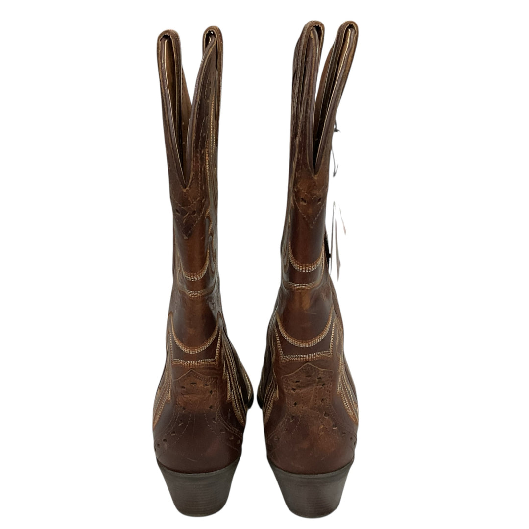 Ariat Women's 8.5 Heritage Western X Toe Boot Vintage Caramel Used - H