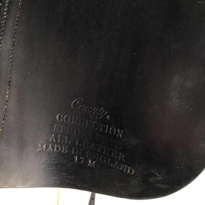 17" County Connection used dressage saddle B